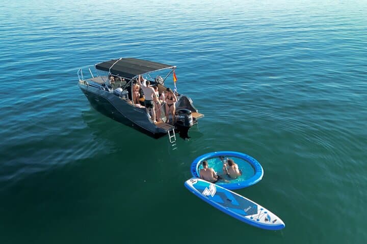 Private 1-Hour Boat Charter in Estepona: Coastal Cruise, Snorkel & SUP photo 4