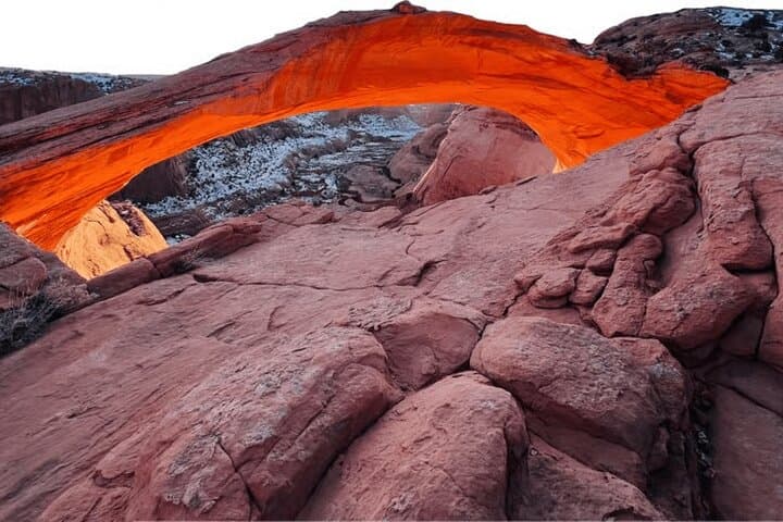 Eggshell Arch 4x4 Jeep Tour from Page — Navajo Canyon Sunset & Culture