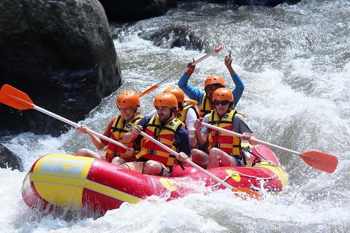 Ayung River White-Water Rafting in Ubud: 10–12 km Jungle Rapids with Lunch