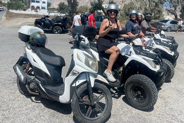 Santorini Scooter Highlights Tour: Oia, Red Beach & Profitis Ilias photo 2