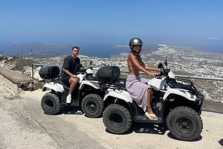 Explore Santorini's Iconic Landscapes on an ATV Adventure photo 2