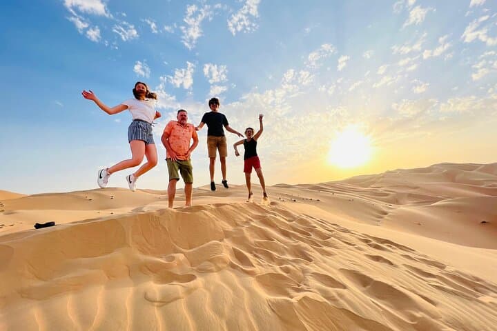 Abu Dhabi Evening Desert Safari: Dune Bashing, BBQ Dinner & Live Shows photo 5