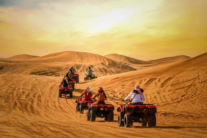 Dubai Luxury Desert Safari: Dune Bashing, Quad Biking & Fortress Dinner photo 3
