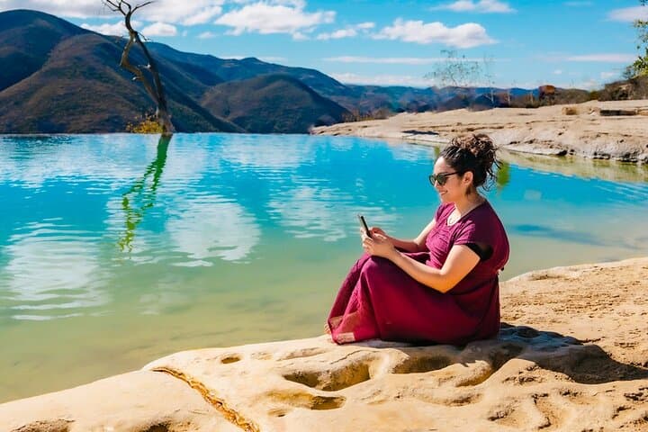 Private Oaxaca Hierve el Agua Tour: Petrified Waterfalls, Mezcal & Weaving photo 3