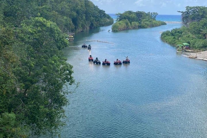 Blue Hole and ATV Adventure in Runaway Bay — Swim, Jump and Ride photo 3