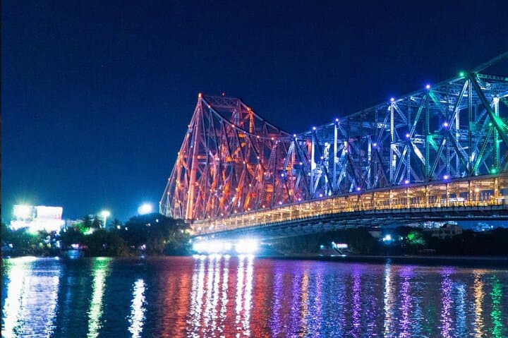 Hooghly River Evening Cruise: Kolkata Night Cruise Past Howrah Bridge photo 2