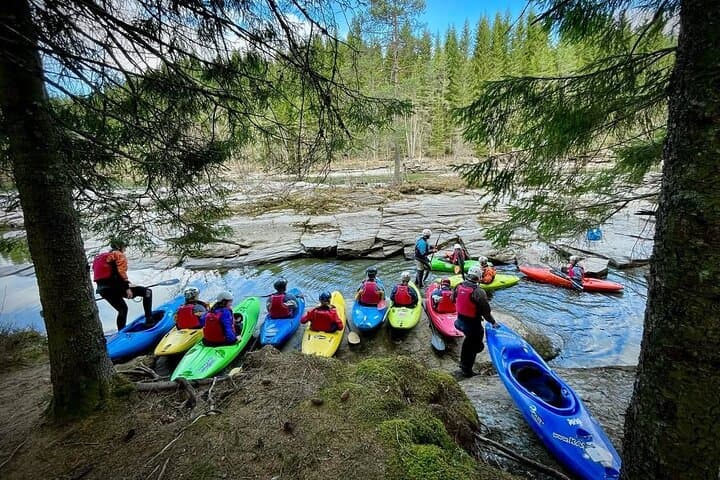 Vosso River Guided Kayak for Beginners: Easy Half-Day Paddle from Voss photo 3