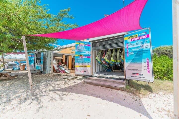 Kitesurfing Lessons in Aruba: Learn to Ride with Vela Sports at Fisherman's Huts photo 2