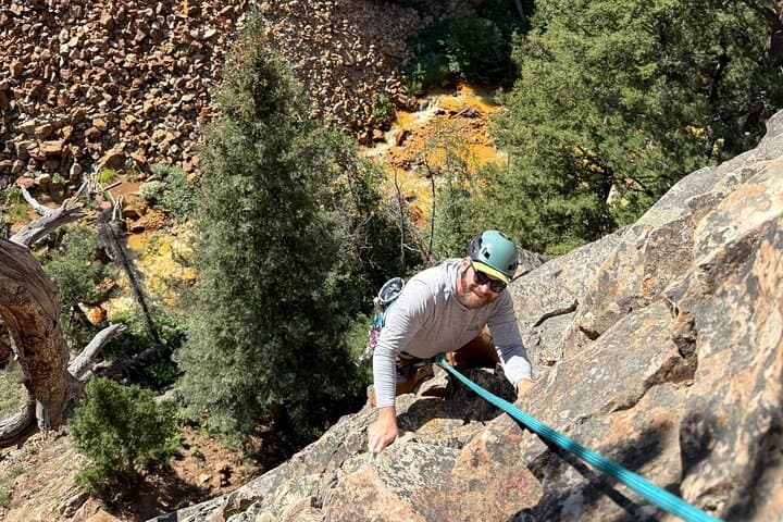 Full-Day Rock Climbing in Ouray: Guided Routes, Waterfall Rappels & San Juan Walls photo 2