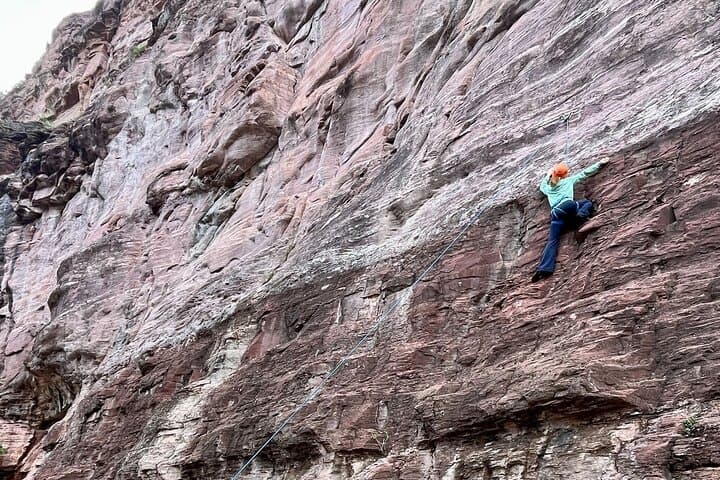 Full-Day Rock Climbing in Ouray: Guided Routes, Waterfall Rappels & San Juan Walls photo 4