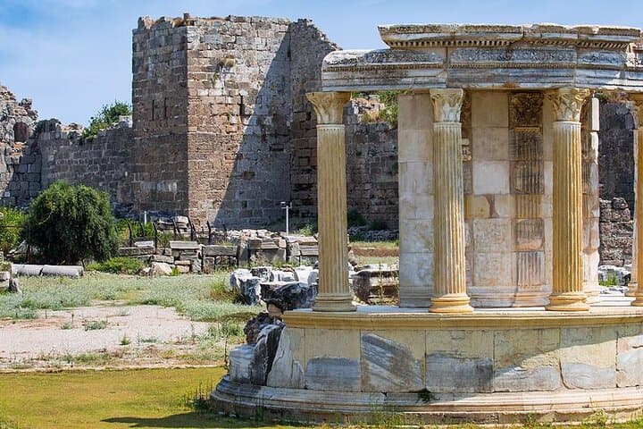 Perge Aspendos Side and Manavgat Waterfall: Full-Day Ancient Ruins & Waterfall Tour photo 4
