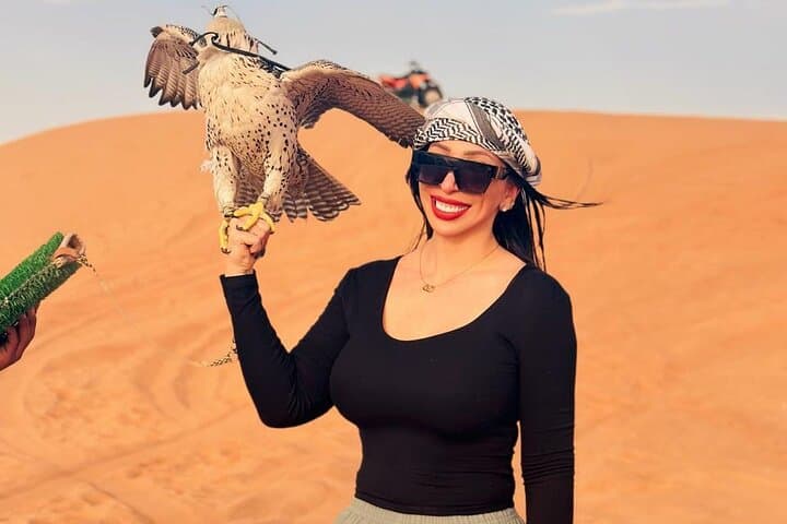 Evening Desert Safari Dubai — Red Dunes, Camel Ride & BBQ Guide photo 3