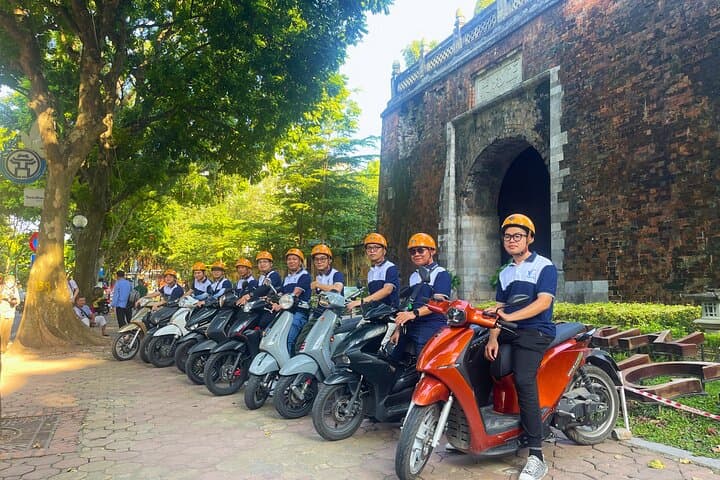 Hanoi Motorbike City Tour and Train Street Experience: Ride Hanoi Like a Local photo 2