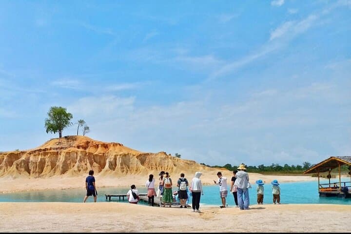 Bintan Desert and Blue Lake Private Tour: Sand Dunes & Telaga Biru Day Trip