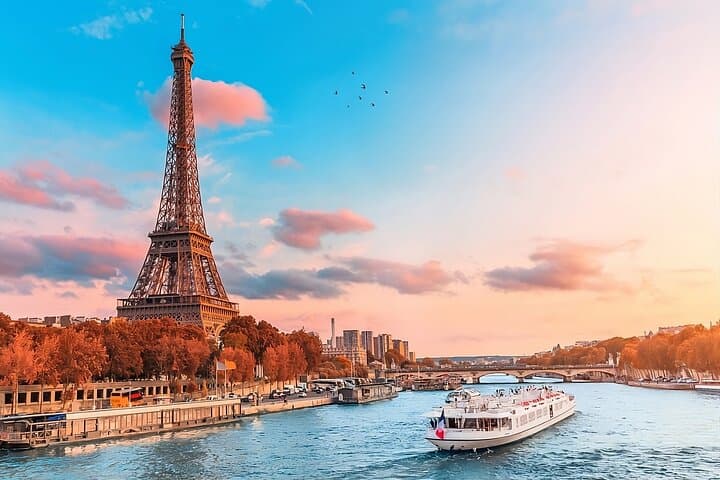 Skip-the-Line Eiffel Tower Hosted Entry + Seine River Cruise — Paris Views & Boat Tour