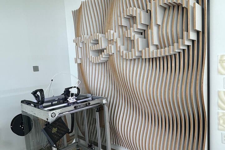 Inside re:3D — Austin Gigabot Factory Tour and 2‑ft Rocket Experience