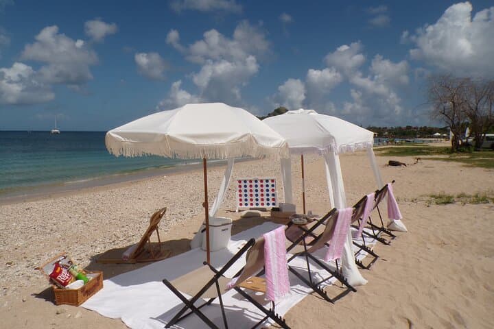 Saint Lucia Luxury Beach Day Experience — Private Reduit Beach Picnic photo 3