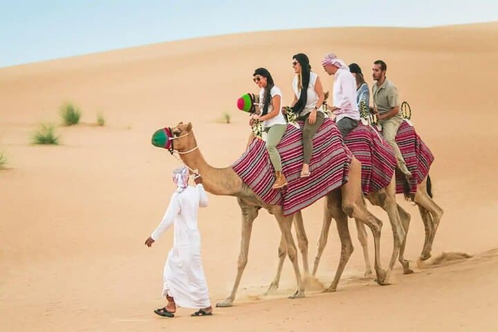 Dubai Desert Stargazing Safari: 4x4 Dune Bashing, Camel Ride & BBQ photo 2