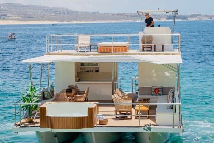Luxury Catamaran Cruise in Cabo San Lucas — Lunch, Open Bar & Water Activities