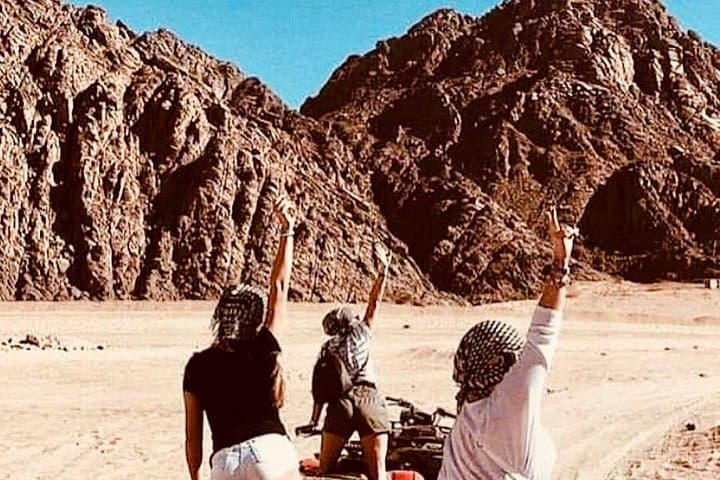 Red Sea Desert ATV Adventure: Dunes, Echo Mountain & Bedouin Tea from Sharm El Sheikh photo 2