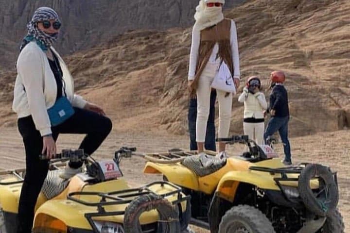 Red Sea Desert ATV Adventure: Dunes, Echo Mountain & Bedouin Tea from Sharm El Sheikh photo 3