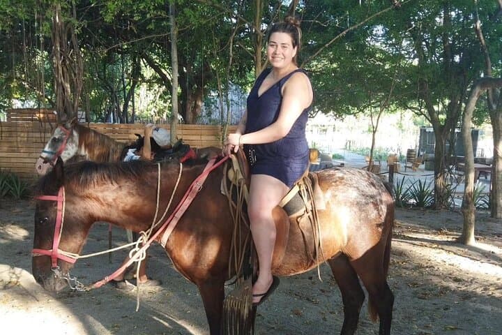 Horseback Riding on Playa Hermosa Beach — Guanacaste Costa Rica photo 2