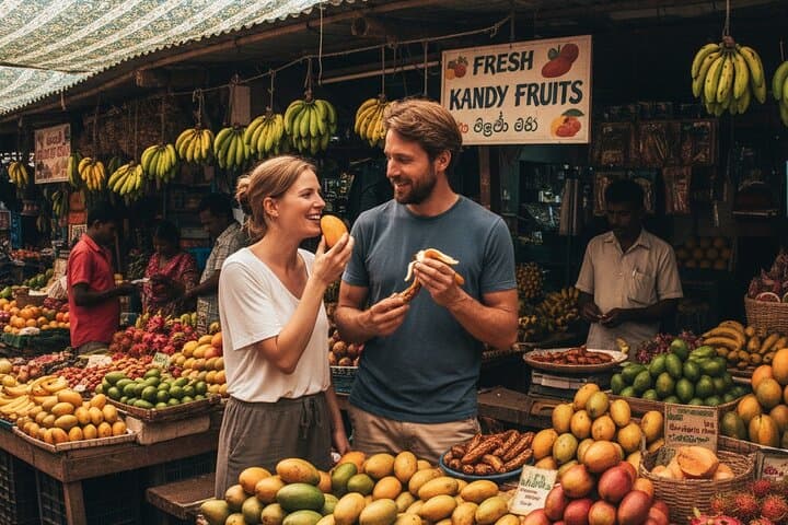 Taste Kandy: Guided Market Fruit Tasting Tour (90 Minutes)