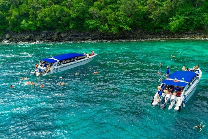 Full-Day Phi Phi and Khai Islands Speedboat Tour from Phuket