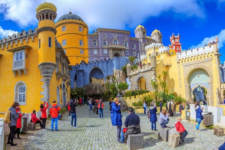 Sintra Shore Excursion from Lisbon: Pena Palace, Historic Sintra & Cascais Day Trip photo 2