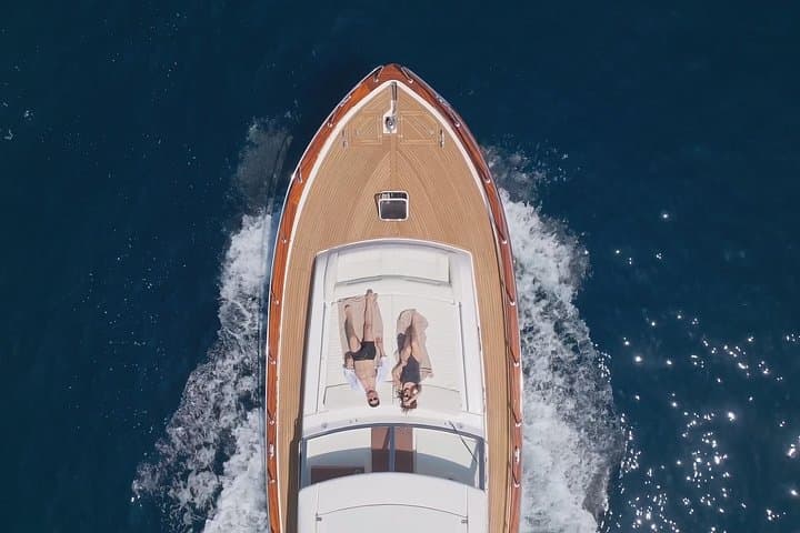 Private Luxury Gozzo 45 Tour: Capri & Amalfi Coast Boat Charter from Sorrento photo 3