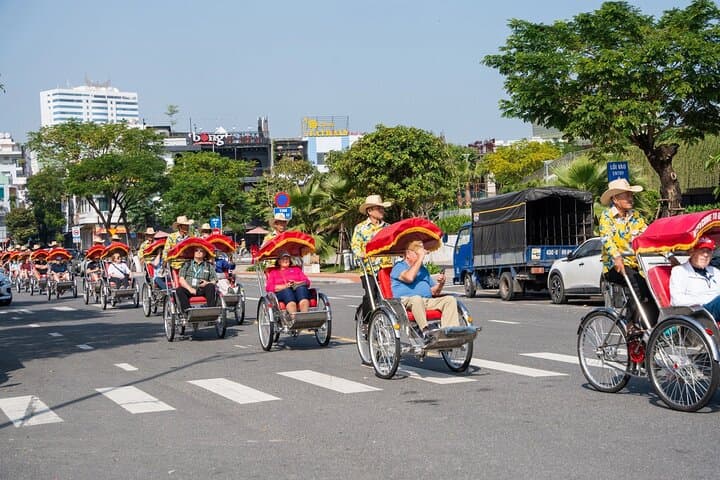 Explore Da Nang's Charm on a Relaxing Cyclo Tour