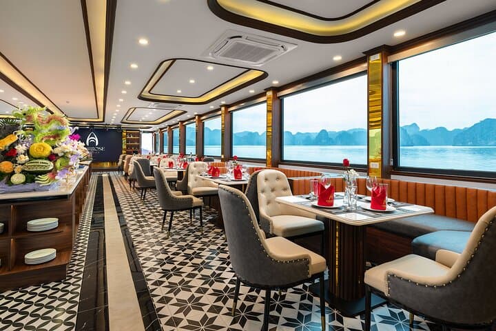 Luxury Ha Long Bay Day Cruise with Kayaking and Buffet from Hanoi photo 5