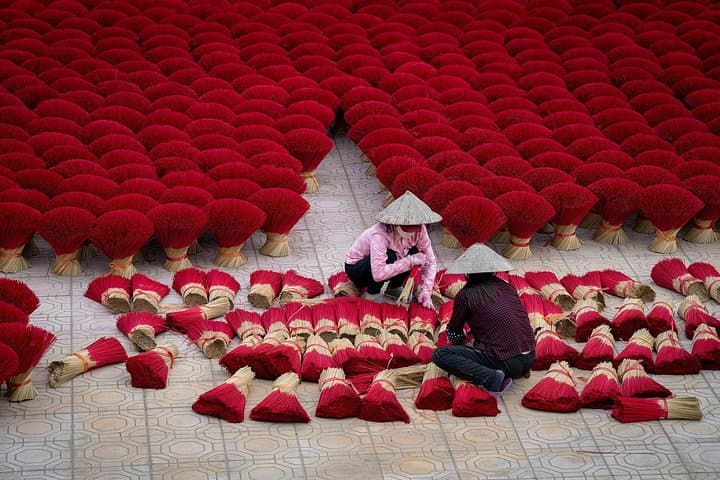 Private Half-Day to Quang Phu Cau Incense Village from Hanoi photo 2