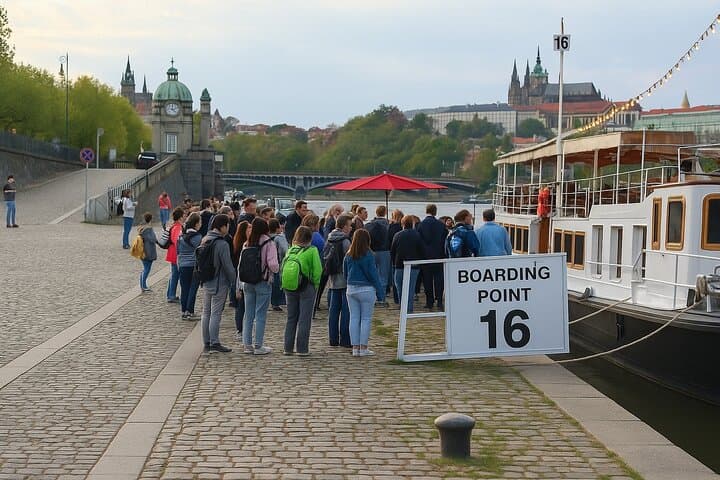 Prague Advent Cruise on the Vltava: Hot Drinks, Carols, and Illuminated Sights photo 2