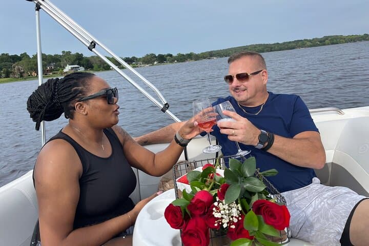 Private Romantic Boat Charter in Miami: Couples' Champagne Cruise photo 2