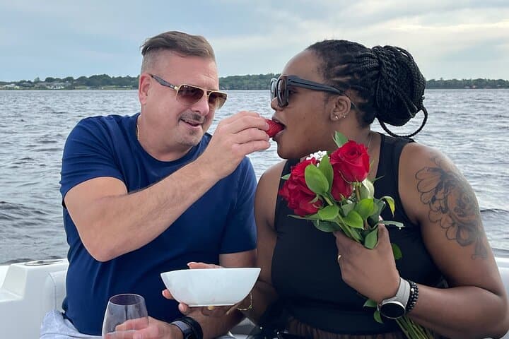 Private Romantic Boat Charter in Miami: Couples' Champagne Cruise photo 3