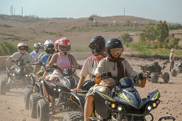 Agafay Desert Sunset Quad Ride, Dinner & Fire Show — Marrakech Evening Adventure photo 5