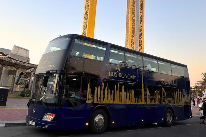 Bustronomy Dubai: 5-Star Dining Sightseeing Bus Experience photo 6