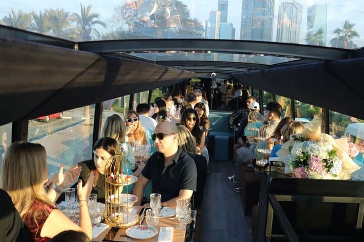 Bustronomy Dubai: 5-Star Dining Sightseeing Bus Experience photo 3