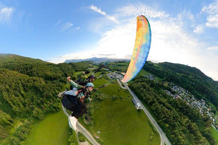 Gaisberg Tandem Paragliding: Soar Over Salzburg Old Town and the Alps photo 4