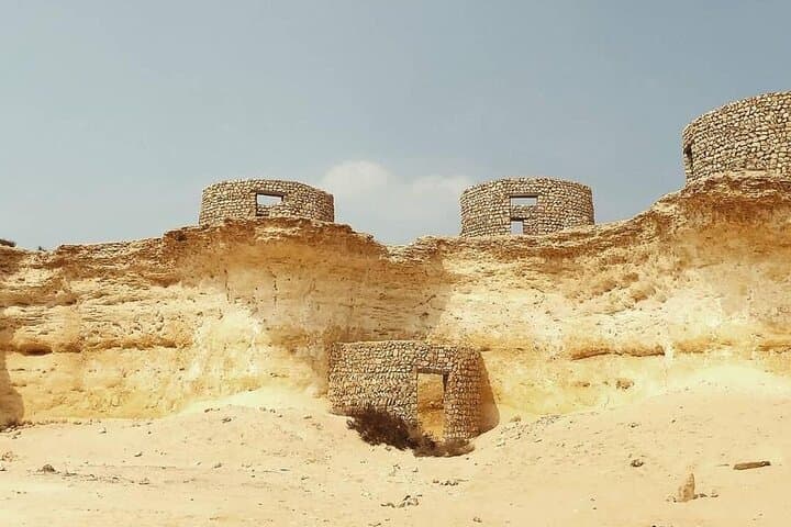 Zekreet West Coast Tour: Desert Cliffs, Richard Serra Sculpture & Camel Racing photo 4