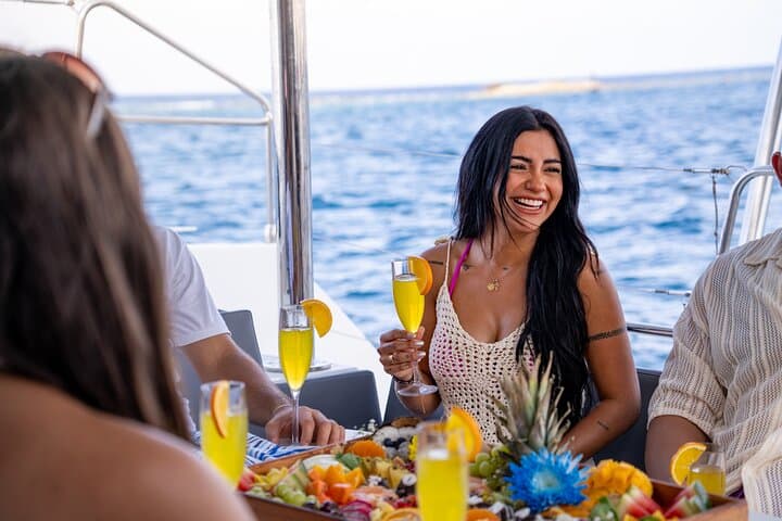 Fortunata Half-Day Private Sailing in Aruba — Snorkel Arashi & Malmok photo 3
