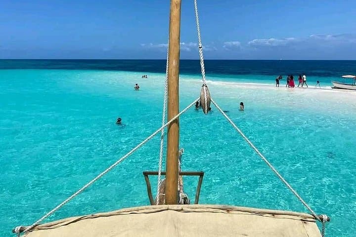 Private Half-Day Dolphins and Snorkeling at Mnemba Atoll — Zanzibar Boat Trip photo 1