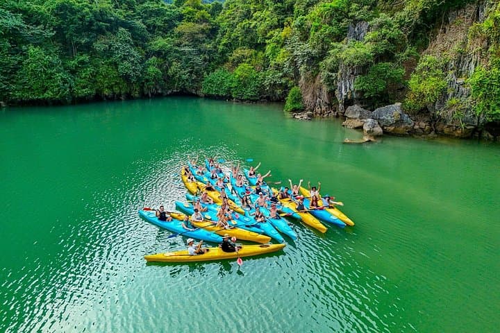 2-Day Cat Ba National Park & Lan Ha Bay Adventure — Kayaking, Trekking & Bioluminescent Night photo 1