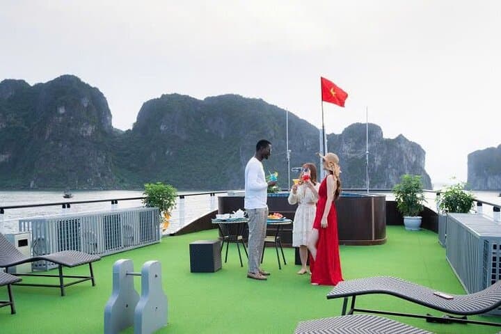 La Casta Daily Cruise in Ha Long Bay: 5-Star Day Trip to Sung Sot Cave, Luon Cave & Titov Island photo 5