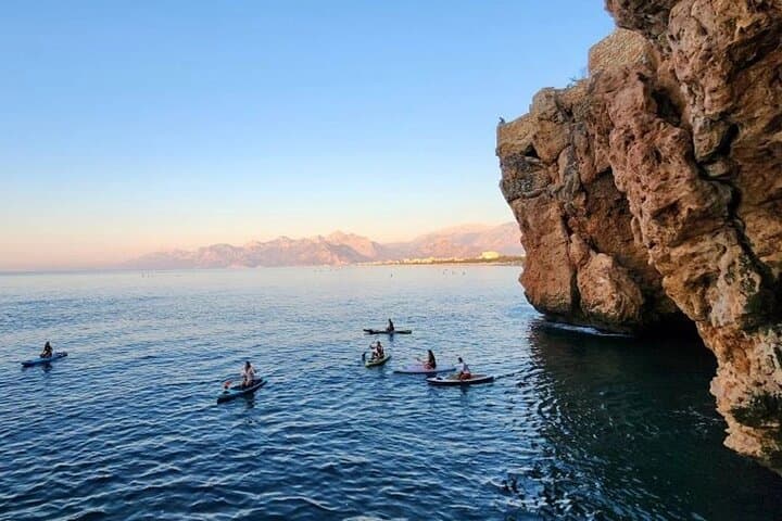 Sunrise Canoe and SUP Tour in Antalya: Paddle Canyons & Swim photo 6