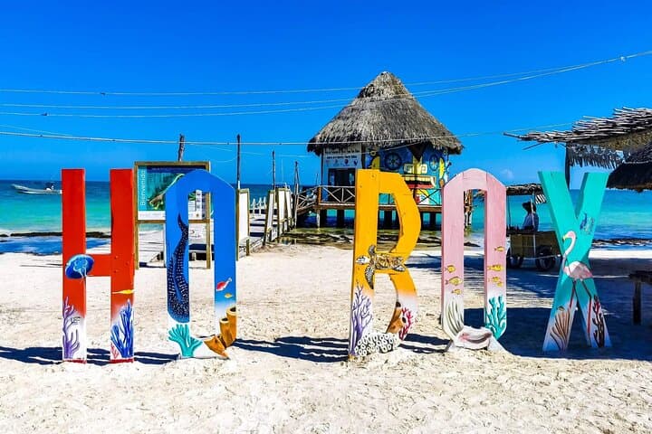 Holbox Bird Island, Passion Island & Yalahau Cenote Day Tour