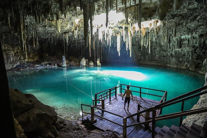 Climb Ek Balam Acropolis and Swim 3 Cenotes from Valladolid photo 5