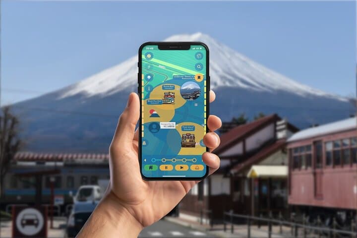 Kawaguchiko Kaleidoscope GPS Walking Tour: Self-Guided Samurai Game Around Lake Kawaguchi