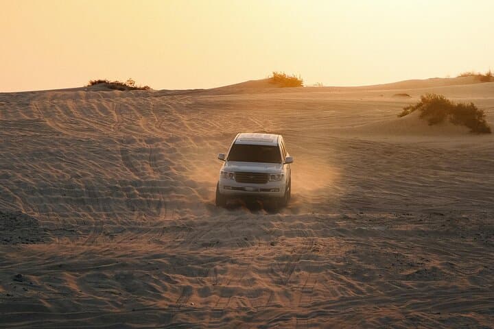 Sealine Desert Sunset Safari & BBQ — Dune Bashing, Camel Ride and Inland Sea Visit photo 4